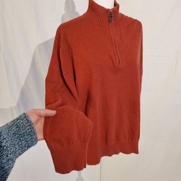 Eddie Bauer Cotton Cashmere Pullover XL - Picture 4 of 15
